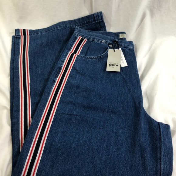 TopShop Wide Leg Moto Jean - Picture 2 of 8